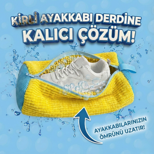 Pakpapuc™ Ayakkabı yıkama çantası