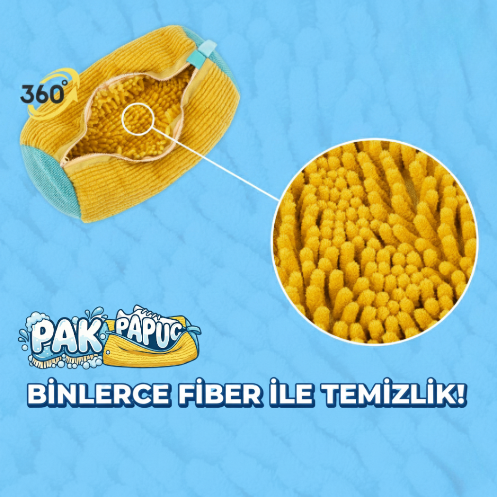 Pakpapuc™ Ayakkabı yıkama çantası